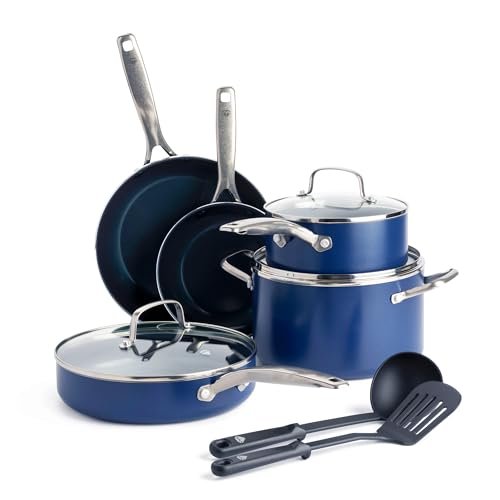 MasterClass Premium Blue Speckled Cookware