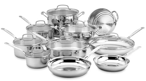 MasterClass Premium Stainless Steel Pan