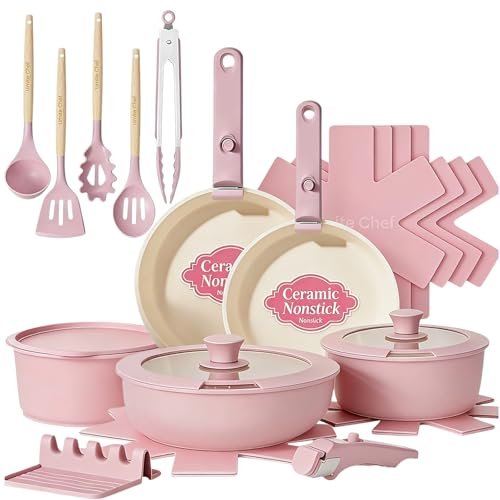 MasterClass Pink Speckled Cookware