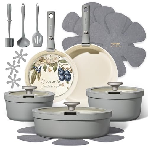 MasterClass Ceramic Cookware with Wooden Handles