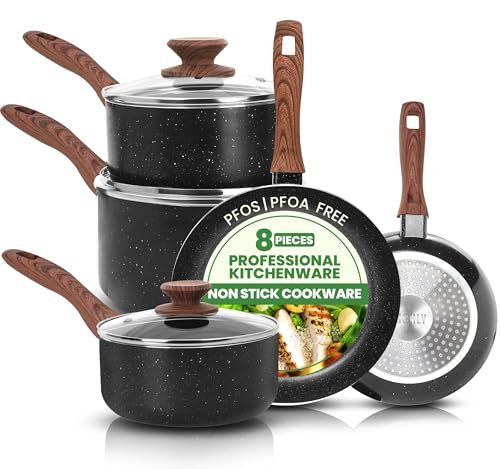 MasterClass 8 Piece Cookware Set